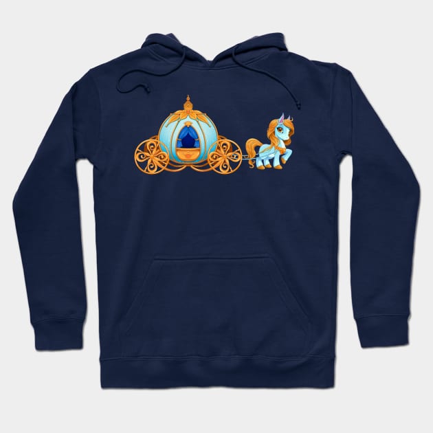 Cinderella Carriage Hoodie by ddraw